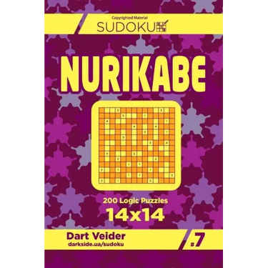 Sudoku Nurikabe - 200 Logic Puzzles 14x14 (Volume 7)