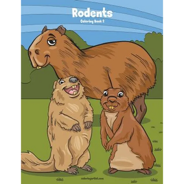 Rodents Coloring Book 2