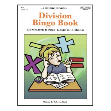 Division Bingo Book: Complete Bingo Game In A Book