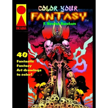 Color Your Fantasy: Adult coloring book