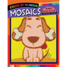 Mosaics Pixel Dog & Cat Coloring Books: Color by Number