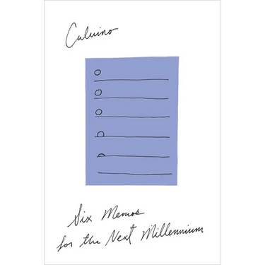 Six Memos for the Next Millennium