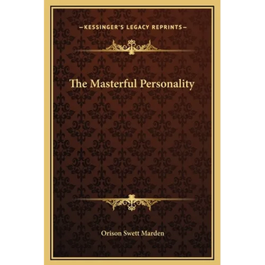 The Masterful Personality