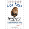 Circle It, Lion Facts, Word Search, Puzzle Book