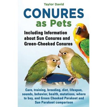 Conures as Pets - Including Information about Sun Conures and Green-Cheeked Conures