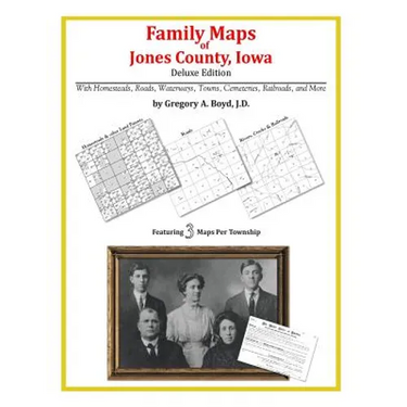 Family Maps of Jones County, Iowa
