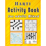Harti Activity book for adults Mixed: Puzzle book mixed ! Soduko, word search, CodeWord and word Fill In / 8,5"x11" 112 pages