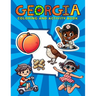Georgia Coloring and Activity Book: A Fun and Educational GA Gift Book for Kids and Kids at Heart