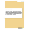 The Effect of the "Internet of Things" on Supply Chain Integration and Performance. An Organizational Capability Perspective in the Automotive Industr