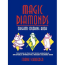 Magic Diamonds: Origami Coloring Book