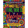 Inspiring coloring book for adults with quotes Volume I / III: good vibes and uplifting messages: simple designs in large print