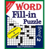 Large Print Word Fill-in Puzzle book 2
