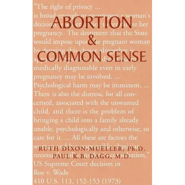 Abortion & Common Sense