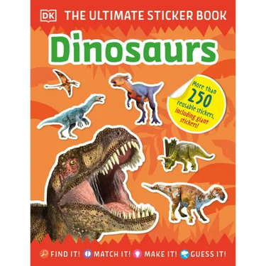 The Ultimate Sticker Book Dinosaurs