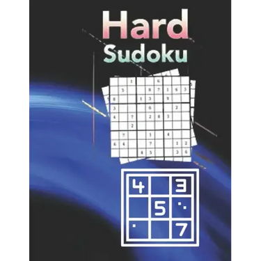 Hard Sudoku Book For Adult