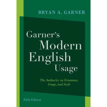 Garner's Modern English Usage