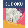 Sudoku Easy: Large Print Sudoku Book - 153 Pages and 120 Puzzles with Solutions