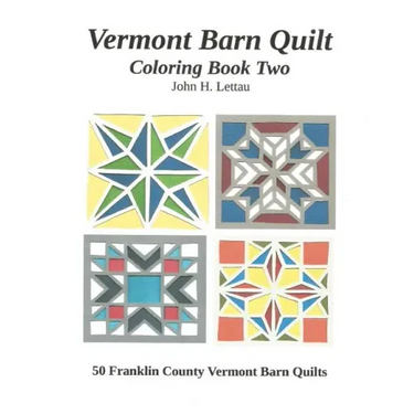 Vermont Barn Quilt Coloring Book Two