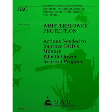 Whistleblower Protection: Action Needed to Improve DOD's Military Whistleblower Reprisal Program