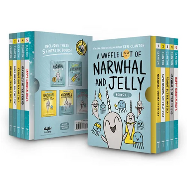 A Waffle Lot of Narwhal and Jelly (Hardcover Books 1-5)