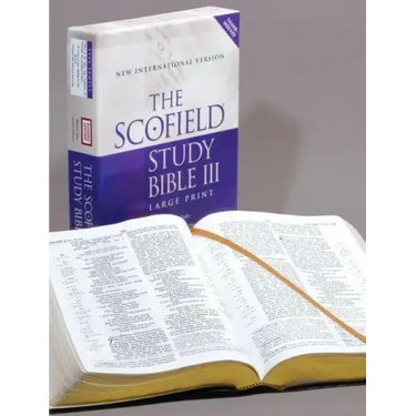 Scofield Study Bible III-NIV-Large Print