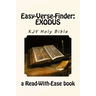 Easy-Verse-Finder: Exodus KJV Holy Bible (a Read-With-Ease book)