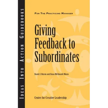 Giving Feedback to Subordinates
