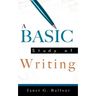 A Basic Study of Writing