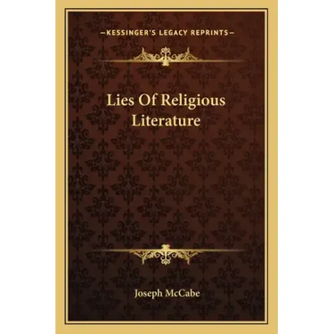 Lies of Religious Literature