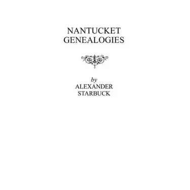 Nantucket Genealogies