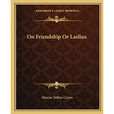 On Friendship or Laelius