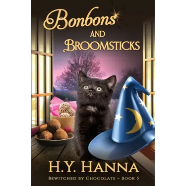 Bonbons and Broomsticks (LARGE PRINT): Bewitched By Chocolate Mysteries - Book 5