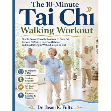 The 10-Minute Tai Chi Walking Workout: Simple Senior-Friendly Routines to Burn Fat, Reduce Stiffness, Improve Balance, and Build Strength Without a Gy