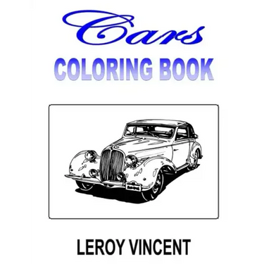 Cars Coloring Book