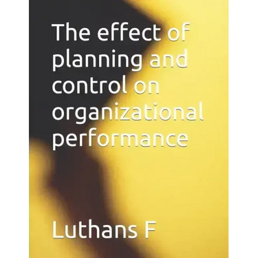 The effect of planning and control on organizational performance