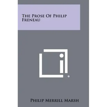 The Prose Of Philip Freneau