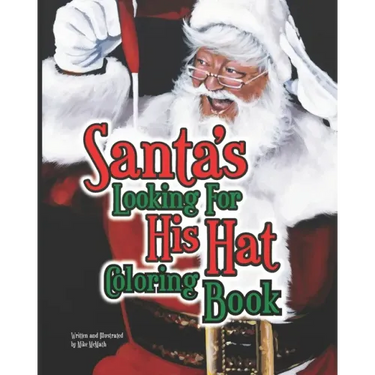 Santa's Looking For His Hat Coloring Book
