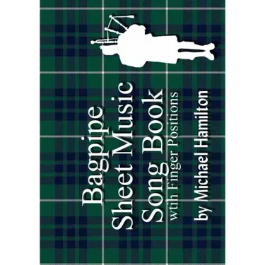 Bagpipe Sheet Music Book With Finger Positions