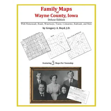 Family Maps of Wayne County, Iowa