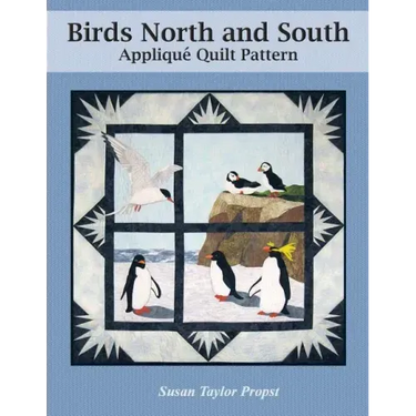 Birds North and South: Applique Quilt Pattern