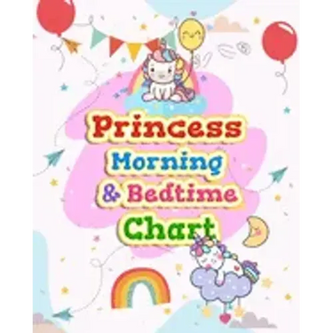 Princess Morning & Bedtime Chart: Girl Routine Checklist Kids Can Keep Track of Their Daily Routine