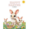 Happy Easter Coloring Book