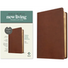 NLT Thinline Center-Column Reference Bible, Filament Enabled (Leatherlike, Rustic Brown, Red Letter)