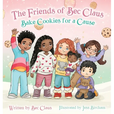 The Friends of Bec Claus Bake Cookies for a Cause