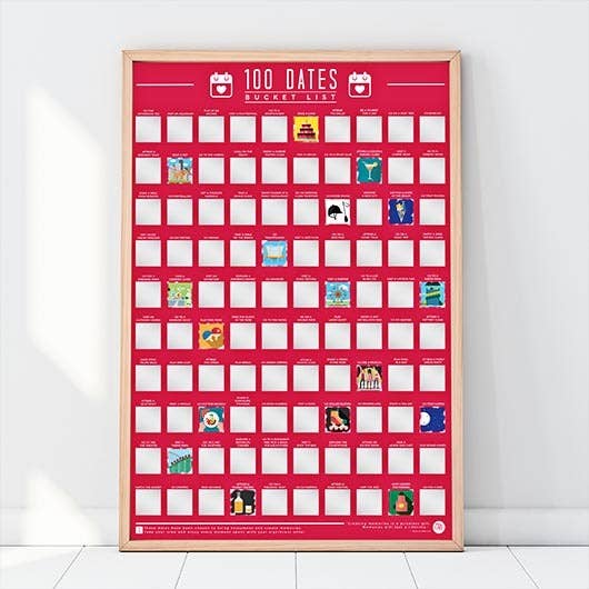 Gift Republic - 100 Dates to go on by Quirky Crate