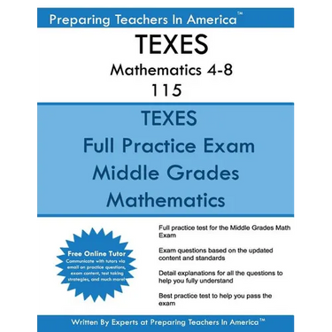 TEXES Mathematics 4-8 115: TEXES 115 Math Exam