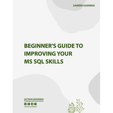 Beginner's Guide to Improving Your MS SQL Skills