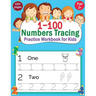 1-100 Numbers Tracing Practice Workbook for Kids