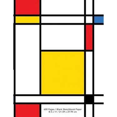 The World's Largest Sketchbook: Neoplasticism Abstract Art Draw, Doodle, or Sketch