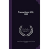 Transactions, 1898-1905